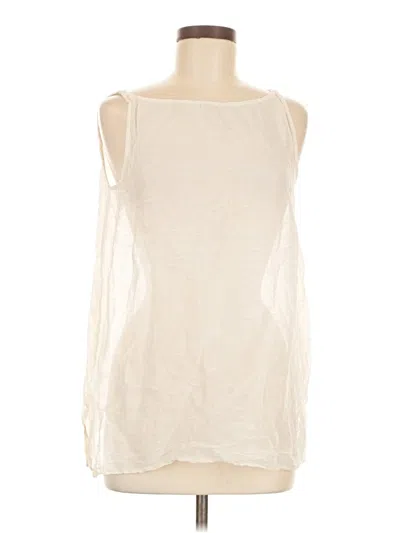 Pre-owned Anne Klein Sleeveless T-shirt In White