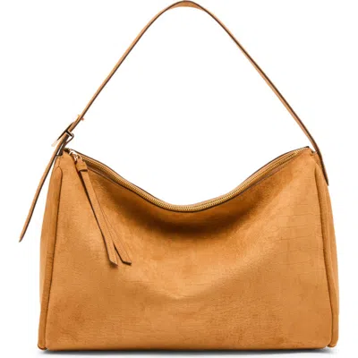 Anne Klein Slouch Hobo Bag In Tan/ Tan