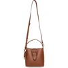 Anne Klein Small Bucket Bag In Brown