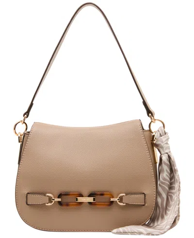 Anne Klein Small Shoulder Handbag In Brown