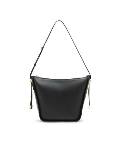 Anne Klein Small Shoulder Hobo Bag In Black