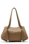 Anne Klein Small Tote Bag With Pouch In Brown