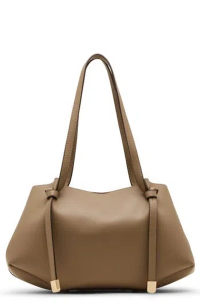 Anne Klein Small Tote Bag With Pouch In Brown