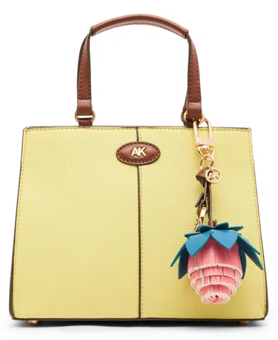 Anne Klein Small Tote Handbag In Yellow