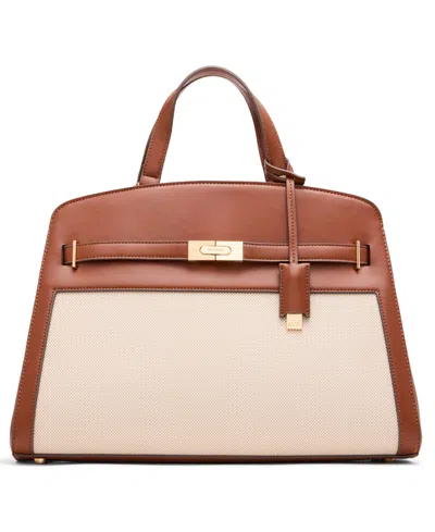 Anne Klein Small Zipper Satchel Bag