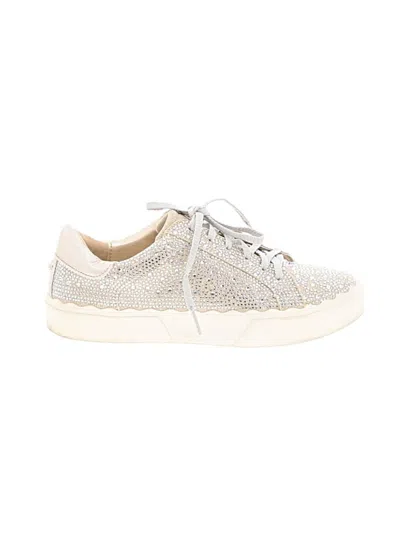 Pre-owned Anne Klein Sneakers In Silver