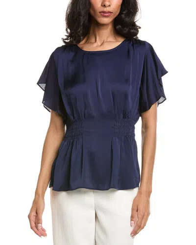 ANNE KLEIN ANNE KLEIN SOLID BLOUSE