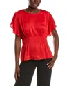 Anne Klein Solid Top In Pink