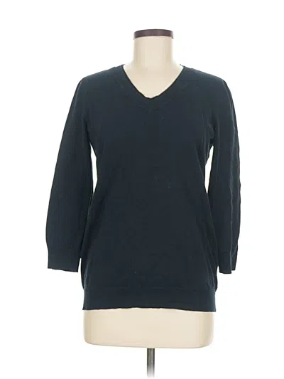 Pre-owned Anne Klein Sport Pullover Sweater In Black