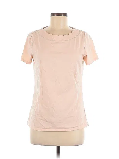 Pre-owned Anne Klein Sport Short Sleeve T-shirt In Pink