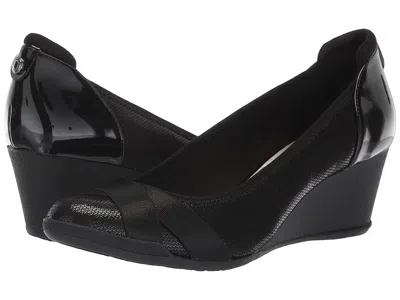 Anne Klein Sport Timeout Wedge Heel In Black