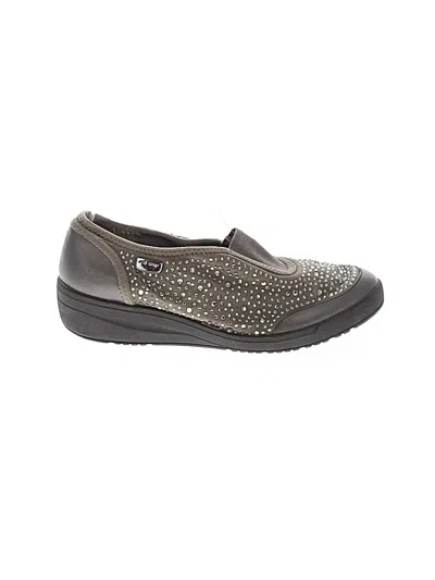 Pre-owned Anne Klein Sport Wedges In Gray
