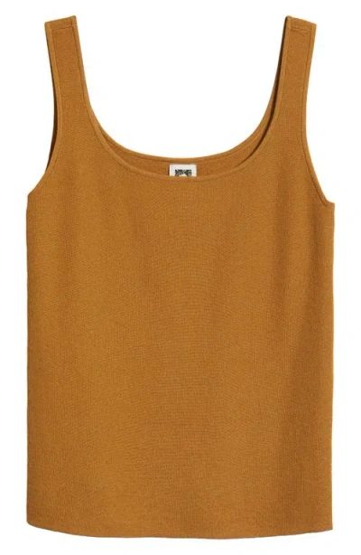 Anne Klein Square Neck Sweater Tank