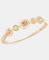 Anne Klein Stone Bangle Bracelet In Multi