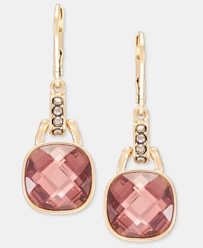 Anne Klein Stone Drop Earrings In Multi