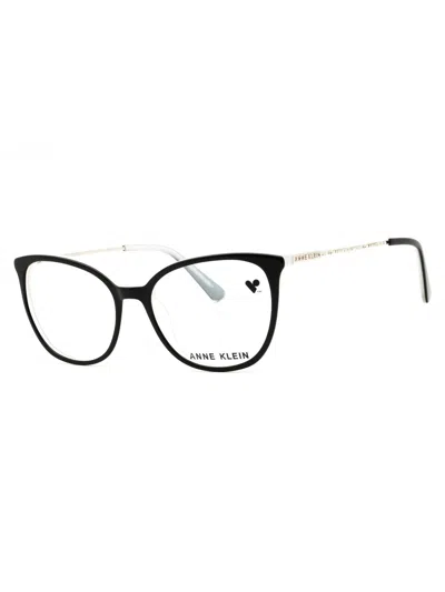 Anne Klein Stylish Round Eyeglasses For Women - Ak5098 In Black