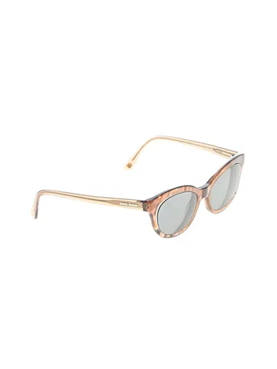 Pre-owned Anne Klein Sunglasses In Brown