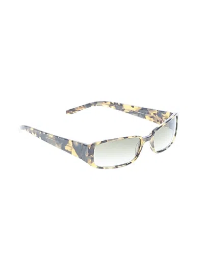 Pre-owned Anne Klein Sunglasses In Ivory