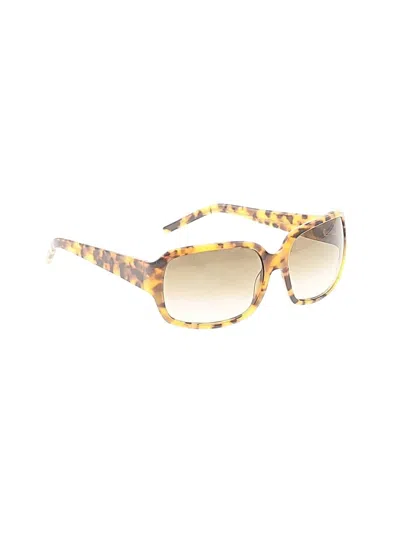 Pre-owned Anne Klein Sunglasses In Tan