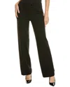 Anne Klein Tab Button Trouser In Black