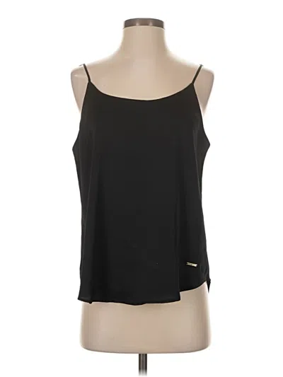 Pre-owned Anne Klein Tank Top Black Strapless Neckline Tops