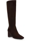 Anne Klein Taesa Block Heel Knee High Boot In Brown
