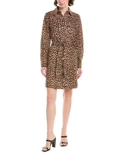 ANNE KLEIN ANNE KLEIN TIE WAIST SHIRTDRESS