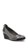 Anne Klein Women's Timeout Wedge Heel Flats In Pewter