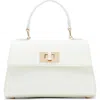 Anne Klein Top Handle Flap Bag In Anne White