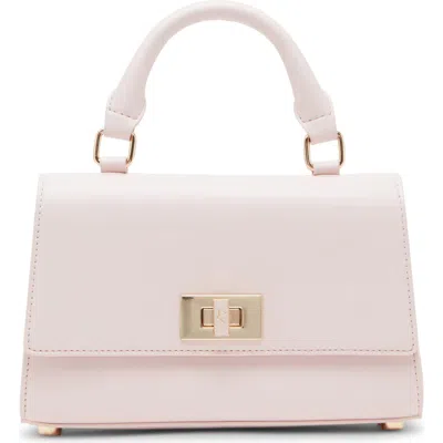 Anne Klein Top Handle Flap Bag In Pink