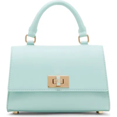 Anne Klein Top Handle Flap Bag In Sea Glass