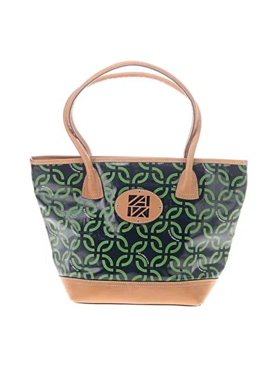 Pre-owned Anne Klein Tote Bag In Green