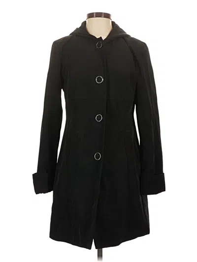 Pre-owned Anne Klein Trenchcoat In Black