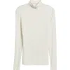 Anne Klein The Seamless Turtleneck Top In White