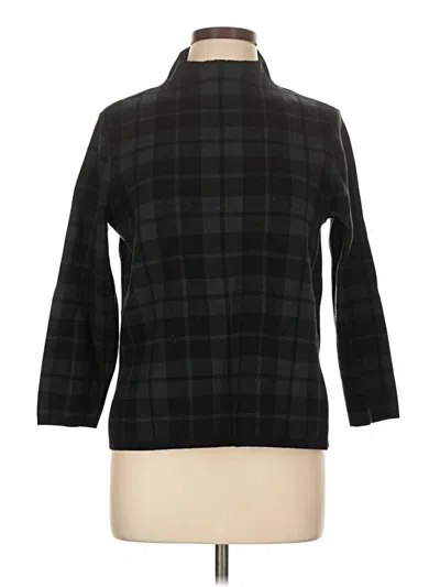 Pre-owned Anne Klein Turtleneck Sweater In Black