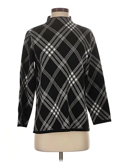 Anne Klein Turtleneck Sweater In Black