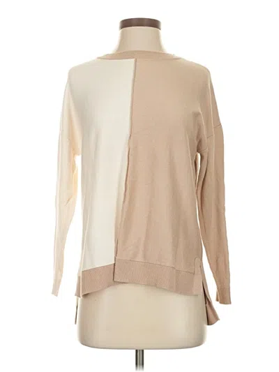 Pre-owned Anne Klein Turtleneck Sweater In Brown