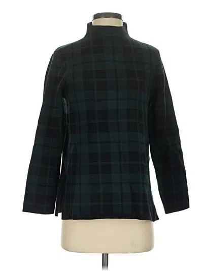 Pre-owned Anne Klein Turtleneck Sweater In Green