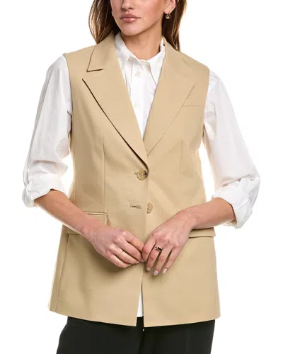 Anne Klein Vest In Gold