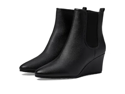 Anne Klein Viki Boots Women's Black Side Zip Pointed Toe Bootie Jobb872