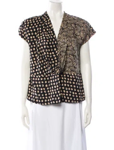 Pre-owned Anne Klein Vintage 1980's Blouse