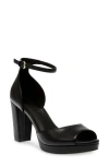 Anne Klein Vixen Platform Sandal In Black
