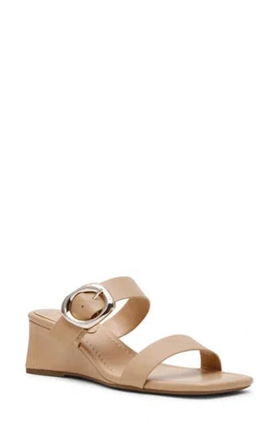 Anne Klein Waiola Wedge Sandal In Neutral