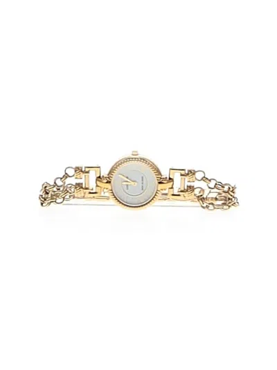 Pre-owned Anne Klein Watch In Gold