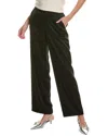 Anne Klein Pull-on High-rise Wide Leg Pant In Black