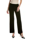 Anne Klein High-rise Flare Pant In Black