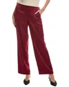 Anne Klein Pull On Wide Leg Pants In Red