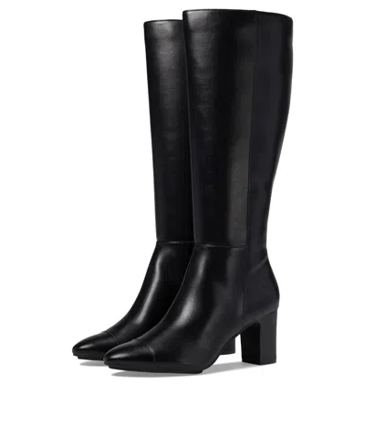 Pre-owned Anne Klein Woman's Boots  Sawyer In Black