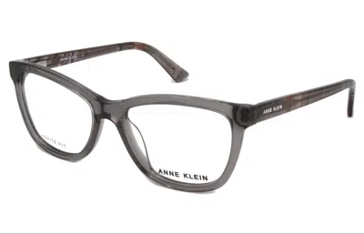 Anne Klein Women's Ak5074 Cat Eye Eyeglasses In Smoke In Green