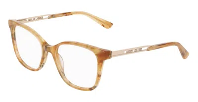Anne Klein Women's Ak5127 232 Eyeglasses Frame In Butterscotch In Brown